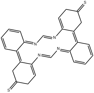 9,11,20,22-Tetrahydrotetrabenzo[d.f,k,m][1,3,8,10]tetraazacyclotetradecine-10,21-dithione Structure