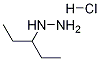 1-(pentan-3-yl)hydrazine hydrochloride Struktur