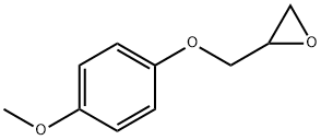 4-メトキシフェニルグリシジルエーテル 化学構造式