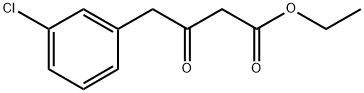 4-(3-氯苯基)-3-氧丁酸乙酯 结构式
