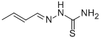 2-Butenal thiosemicarbazone 结构式
