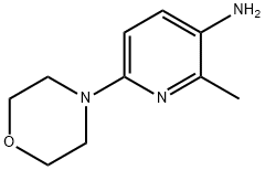 2-METHYL-6-(4-MORPHOLINYL)-3-PYRIDINAMINE Structure