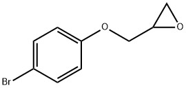 2-[(4-溴苯氧基)甲基]环氧乙烷, 2212-06-8, 结构式