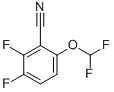 6-Difluoromethoxy-2,3-difluoro-benzonitrile Structure