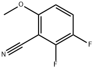 2,3-二氟-6-甲氧基苯甲腈 结构式