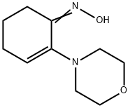 2-モルホリノ-2-シクロヘキセン-1-オンオキシム 化学構造式
