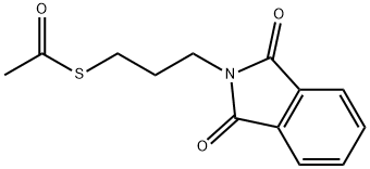 N-(3-ACETYLTHIOPROPYL)PHTHALIMIDE Struktur