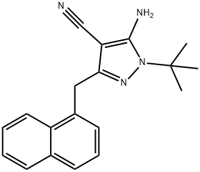4-AMINO-1-TERT-BUTYL-3-(1'-NAPHTHYLMETHYL)-4-CYANOPYRAZOLE price.