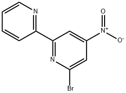 6-BROMO-4-NITRO-2,2'-BIPYRIDINE Structure