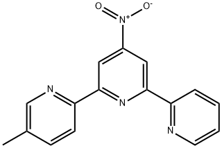 5-METHYL-4'-NITRO-2,2':6',2''-TERPYRIDINE Structure