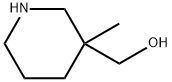 (3-METHYLPIPERIDIN-3-YL)METHANOL, 221298-00-6, 结构式