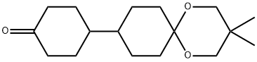4-(3,3-DIMETHYL-1,5-DIOXASPIRO[5,5]UNDEC-9-YL) CYCLOHEXANONE Struktur