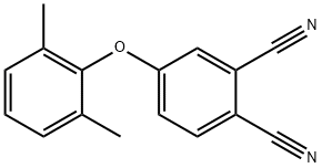 4-(2',6'-ジメチルフェノキシ)フタロニトリル 化学構造式