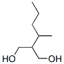 2-(1-Methylbutyl)-1,3-propanediol 结构式