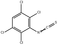 イソチオシアン酸2,3,5,6-テトラクロロフェニル 化学構造式