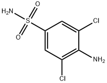 3,5-DICHLOROSULFANILAMIDE Struktur