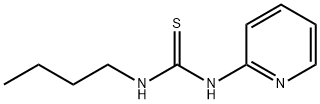 1-ブチル-3-(2-ピリジル)チオ尿素 化学構造式