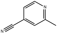 2-甲基吡啶-4-甲腈 结构式