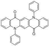 N,N-DIPHENYLQUINACRIDONE 化学構造式