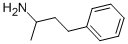 1-METHYL-3-PHENYLPROPYLAMINE Structure