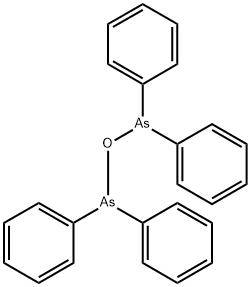 Arsine, oxybis(diphenyl-, 2215-16-9, 结构式