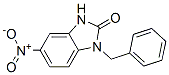 1,3-Dihydro-5-nitro-1-benzyl-2H-benzimidazol-2-one 结构式