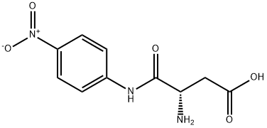 Butanoic acid, 3-aMino-4-[(4-nitrophenyl)aMino]-4-oxo-, (3S)- 结构式