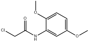 2-氯-N-(2,5-二甲氧基苯基)乙酰胺, 22158-78-7, 结构式