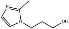 3-(2-甲基-1H-咪唑基-1-基)丙-1-醇盐酸盐 结构式