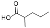 2-甲基戊酸, 22160-39-0, 结构式