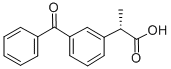 (S)-(+)-Ketoprofen Struktur