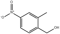 Benzenemethanol,  2-methyl-4-nitro- Structure