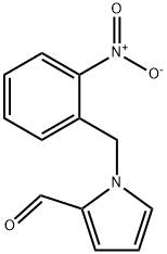 1-(2-硝基苄基)吡咯-2-甲醛,22162-51-2,结构式