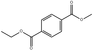 1,4-Benzenedicarboxylic acid 1-ethyl 4-methyl ester Struktur