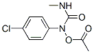 N-アセチルオキシ-N-(4-クロロフェニル)-N'-メチル尿素 化学構造式