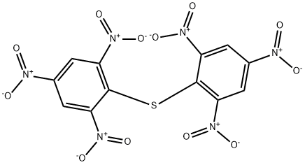 bis(2,4,6-trinitrophenyl) sulphide Struktur