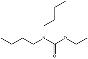 ジブチルカルバミド酸エチル 化学構造式