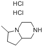 6-METHYLOCTAHYDROPYRROLO[1,2-A]PYRAZINE DIHYDROCHLORIDE 结构式