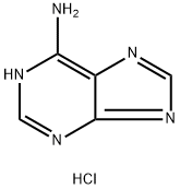 1H-プリン-6-アミン/塩酸,(1:x) 化学構造式