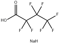 SODIUM HEPTAFLUOROBUTYRATE Struktur