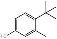 4-tert-ブチル-3-メチルフェノール 化学構造式
