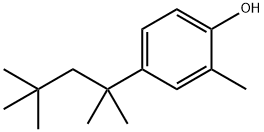 2-METHYL-4-TERT-OCTYLPHENOL Structure