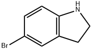 5-ブロモインドリン 化学構造式