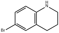 6-ブロモ-1,2,3,4-テトラヒドロキノリン 化学構造式