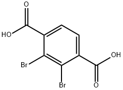 2,3-Dibromoterephthalic acid Structure