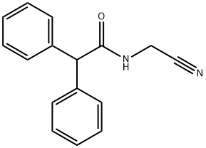 N-(cyanomethyl)-2,2-diphenyl-acetamide Structure