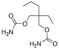2-エチル-2-プロピル-1,3-プロパンジオールジカルバマート 化学構造式