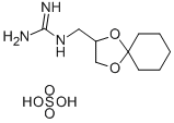 硫酸グアナドレル 化学構造式