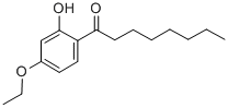 1-(4-ethoxy-2-hydroxyphenyl)octan-1-one Structure