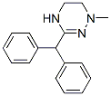 3-(Diphenylmethyl)-1,4,5,6-tetrahydro-1-methyl-1,2,4-triazine 结构式